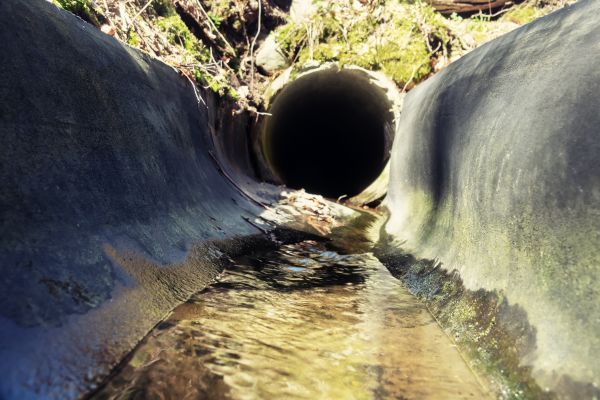 Drainage Swale Installation in Flint