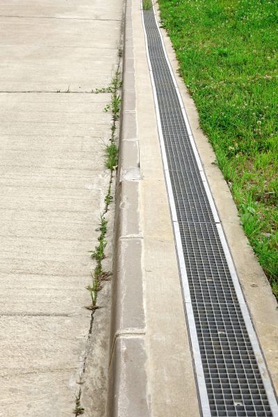 Concrete Drain Installation in Flint